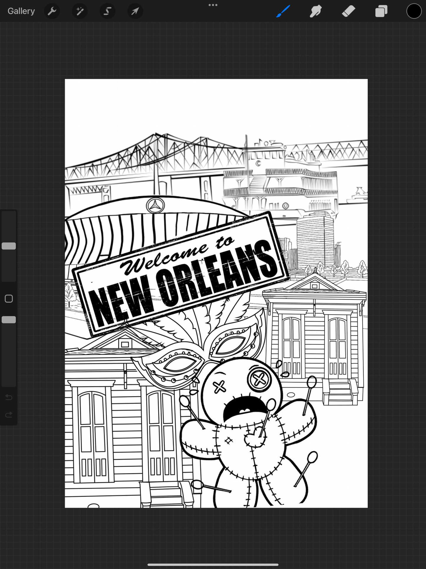 Nola Elements procreate Brushset